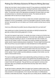 Resume Services Plainfield Nj